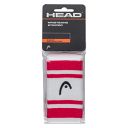 Head Striped Wristband 5'' Magenta / White - 2 szt. Head Striped Wristband 5'' Magenta / White - 2 szt.